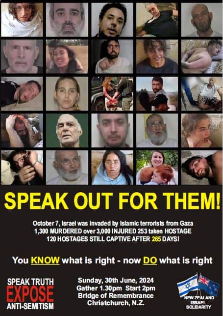 Israel Solidarity Rally – Christchurch