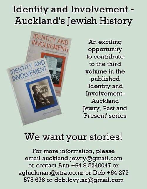 Identity and Involvement – Auckland’s Jewish History