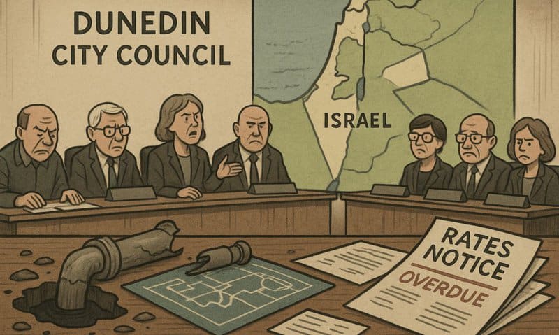 Dunedin City Council’s Attempt To Solve Israel-Palestine Is Pathetic