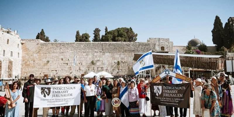 ‘We’re indigenous. We love Israel. We stand with you’