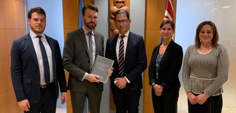 WJC presents NZ with condolences from Jewish communities worldwide