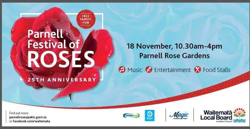 Reminder: JYF SPRING EVENT – Parnell Festival of Roses