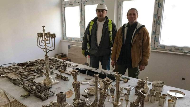 Massive trove of prewar Jewish artifacts unearthed in Poland