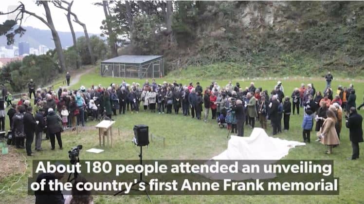 Anne Frank memorial gifted new name – Parikōwhai