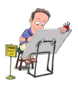 Anti-Israel cartoonist Malcolm Evans strikes again