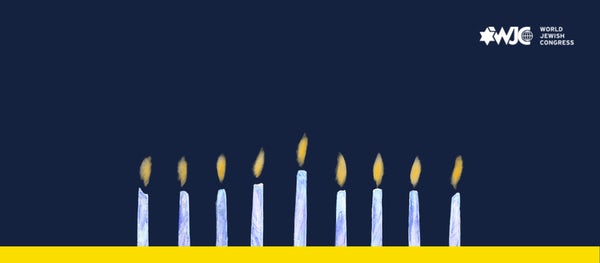 Hanukkah Greetings from the World Jewish Congress